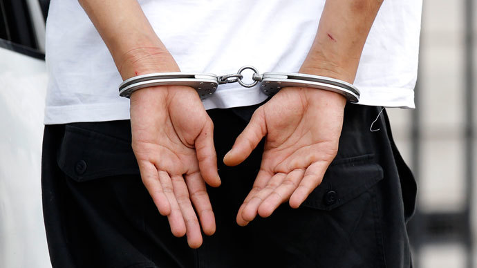 Image of a Person with Handcuff
